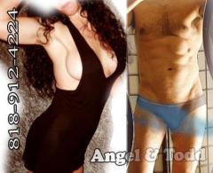 Four hands rubbing you - a girl and guy couple -- ANGEL AND TODD -- and much more, 39
