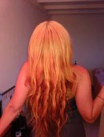 HOT New Pictures Blonde hair Green eyed girl. Model tall thin private home Playboy, 38